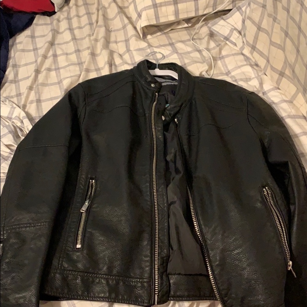 COPY - Zara Size small Men’s Faux Leather jacket